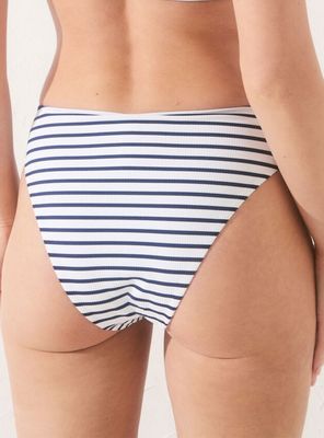 Imagen 2 del producto Calzón Bikini Alto Moldeadora Rayas Navy