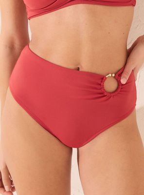 Calzón Bikini Alto Anilla