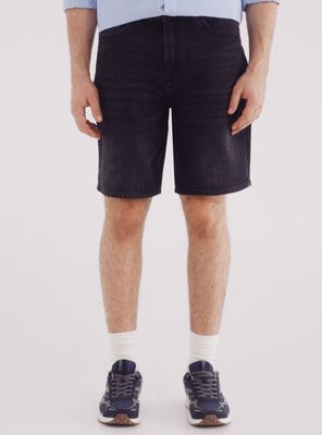 Bermuda Regular Fit Vaquera Lavada