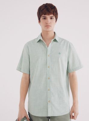 Camisa Slub Microraya