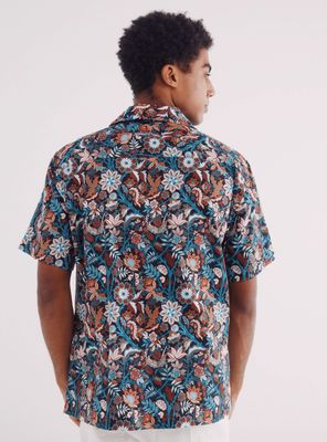 Imagen 2 del producto Camisa Bowling Print Flores