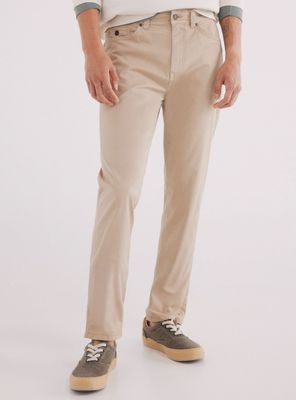 Imagen 1 del producto Pantalón 5 bolsillos ligero lavado slim fit