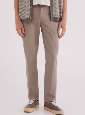 Pantalón 5 Bolsillos Estructura Slim Fit