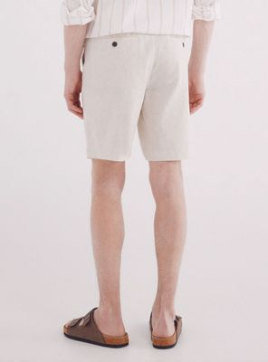 Imagen 2 del producto Short lino slim fit