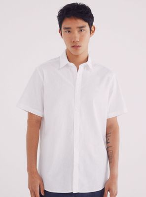 Camisa Manga Corta de Lino