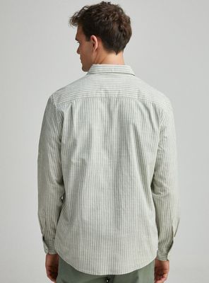 Imagen 2 del producto Camisa Slub Rayas