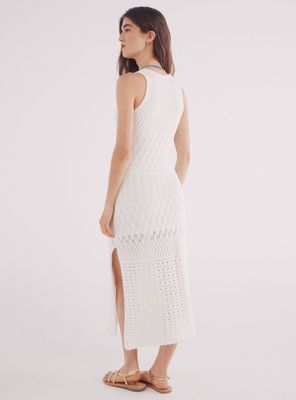 Imagen 2 del producto Vestido Midi Punto Pointelle