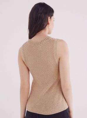 Imagen 2 del producto Top Punto Lurex Calados