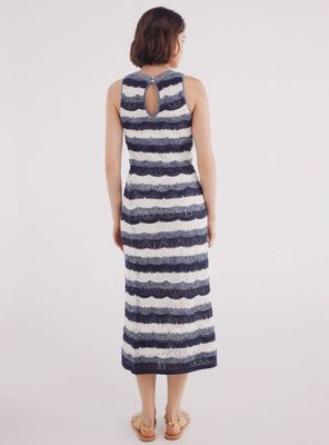 Imagen 2 del producto Vestido Midi Punto Estructura