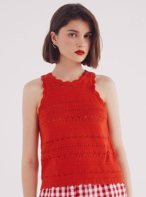 Imagen 1 del producto Top Punto Calados y Ondas