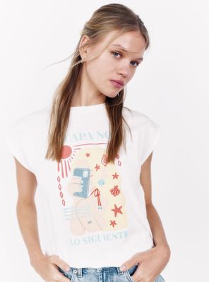 Polera Logo Manga Corta