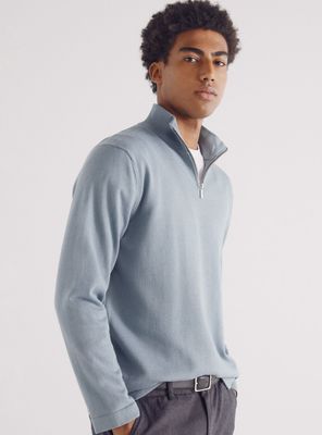 Sweater Liso Cierre