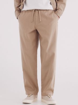 Pantalón Dobby Straight Fit