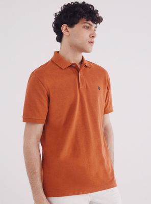 Polera Piqué Básico Rayas Regular Fit