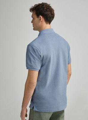 Imagen 2 del producto Polera Piqué Contraste Tapeta Slim Fit