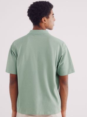 Imagen 2 del producto Polera Polera Polo piqué boxy fit