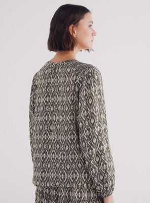 Imagen 2 del producto Blusa Étnica Nido De Abeja