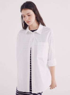 Camisa Oversized Popelín