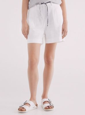 Springfield Short Cinturón Rústico Algodón