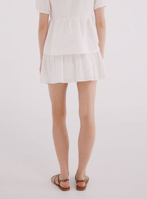 Imagen 2 del producto Falda Corta Bordados Cintura