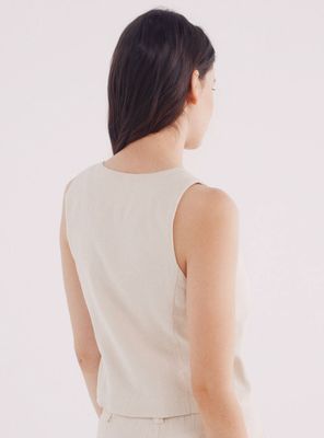 Imagen 2 del producto Chaleco Lazos Lino