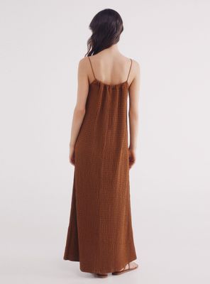 Imagen 2 del producto Vestido Midi Tirantes Bolitas