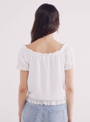 Imagen 2 del producto Top Mesonera Puntilla