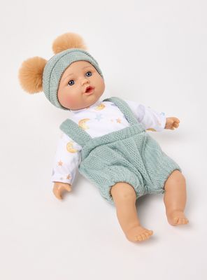 Imagen 2 del producto Muñeca con Overol Verde 33 cm