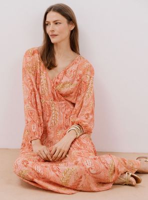 Imagen 1 del producto Vestido Estampado Hilo Metalizado