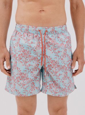 Traje de Baño Estampado Hojas