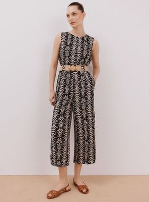 Enterito con Cinturón a Contraste