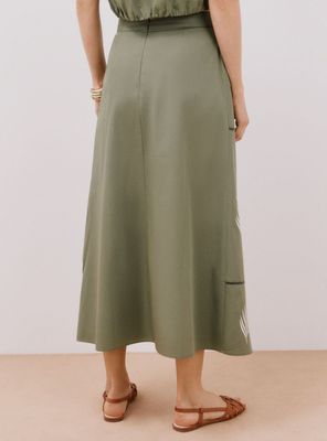 Imagen 2 del producto Falda Larga on Bordado