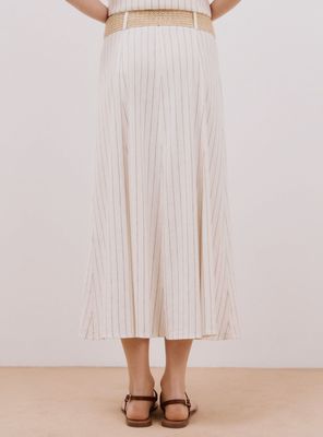 Imagen 2 del producto Falda Midi Capa Corte Evase