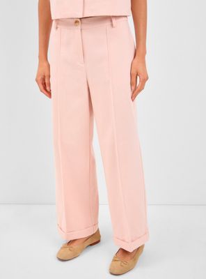 Pantalón de Sarga Crop