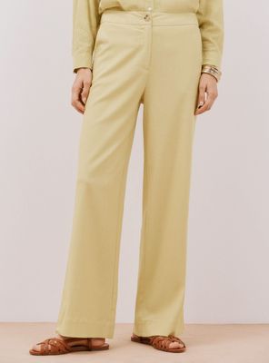 Pantalón Lino Pierna Recta
