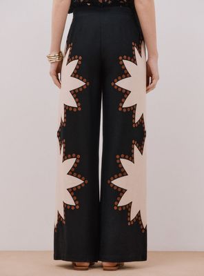 Imagen 2 del producto Pantalón de Pata Ancha Estampado