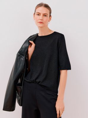 Sweater Punto Metalizado