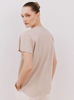 Imagen 2 del producto Blusa Manga Caída Color Básico