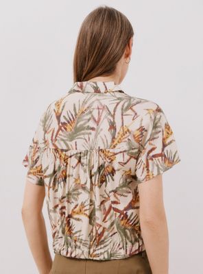 Imagen 2 del producto Camisa Estampada con Nudo