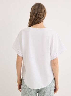 Imagen 2 del producto Blusa Puntilla Entredoses