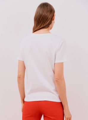 Imagen 2 del producto Polera Escote Bordada