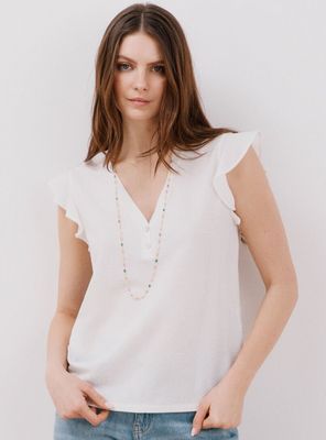Top Combinado Satinado