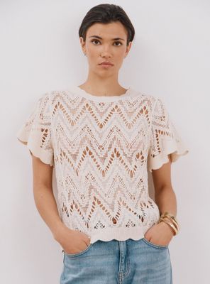 Polera Crochet Abierta