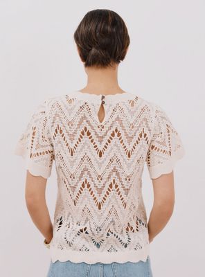 Imagen 2 del producto Polera Crochet Abierta