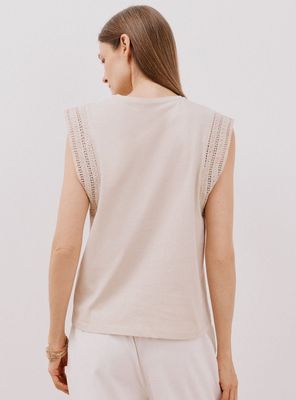 Imagen 2 del producto Polera Crochet Mangas