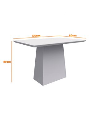 Imagen 2 del producto Juego de Comedor Barbi Rectangular 4 Sillas