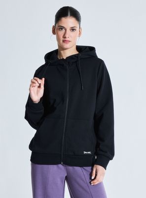 Polerón con Capucha Interior Sin Felpa