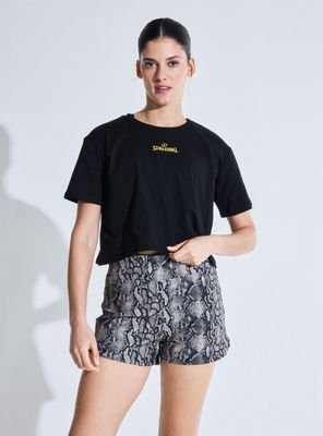 Imagen 1 del producto Polera Corte Oversize Esmpado