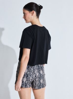 Imagen 2 del producto Polera Corte Oversize Esmpado