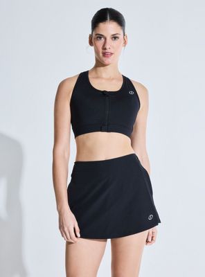 Peto Deportivo Soporte Alto Con Cierre